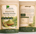 PRAYUVA Organic Moringa Powder. 100% Pure Moringa Powder. Natural Moringa Superfood Powder